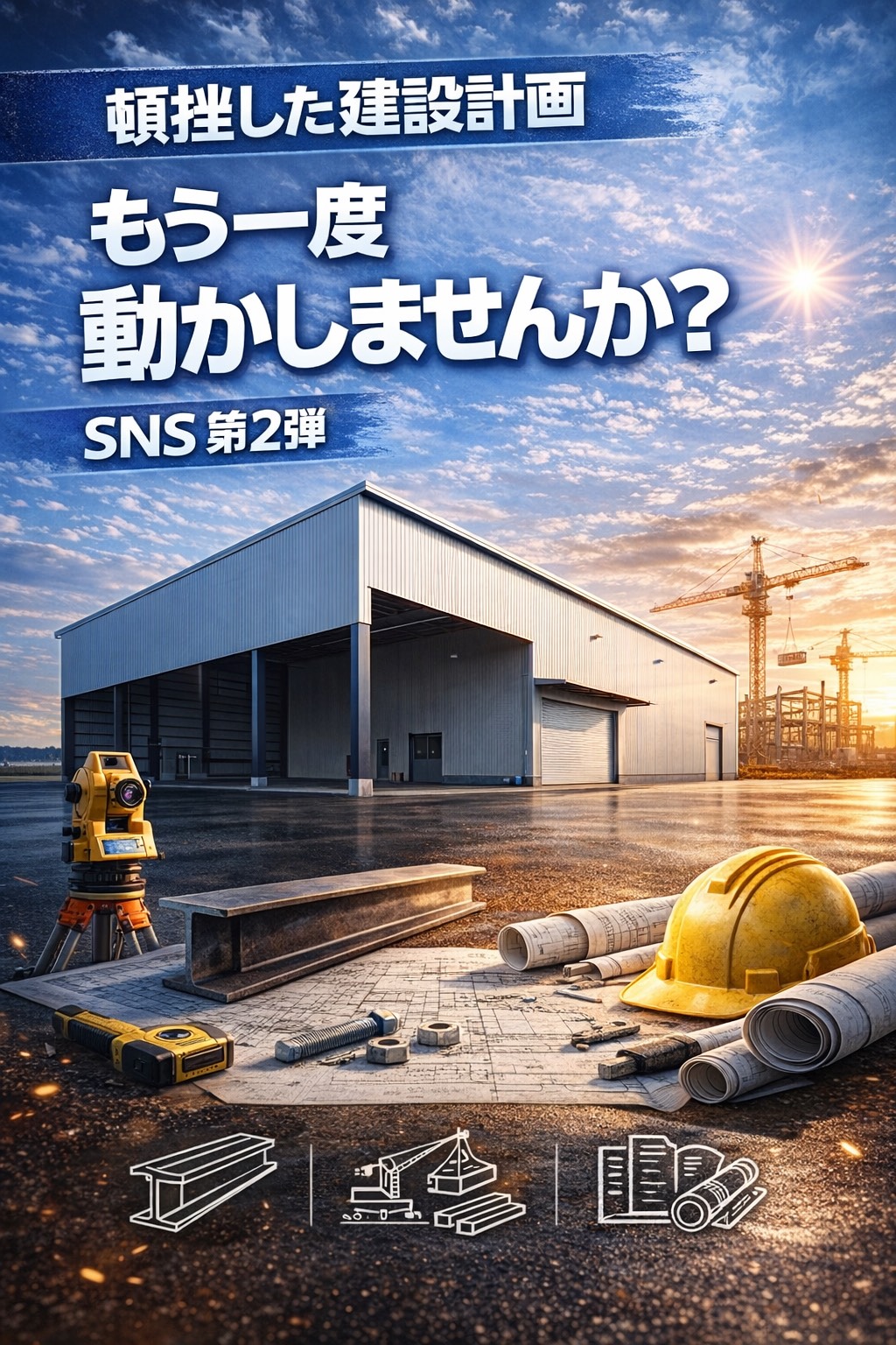 頓挫した建設計画、もう一度動かしませんか